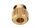 Machine parts - Gear Fabrication CNC turning Brass Mechanical Part Custom 